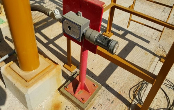 Sensor H2S en planta